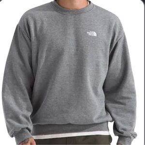 The North Face Unisex Classic Gray Crewneck Sweater